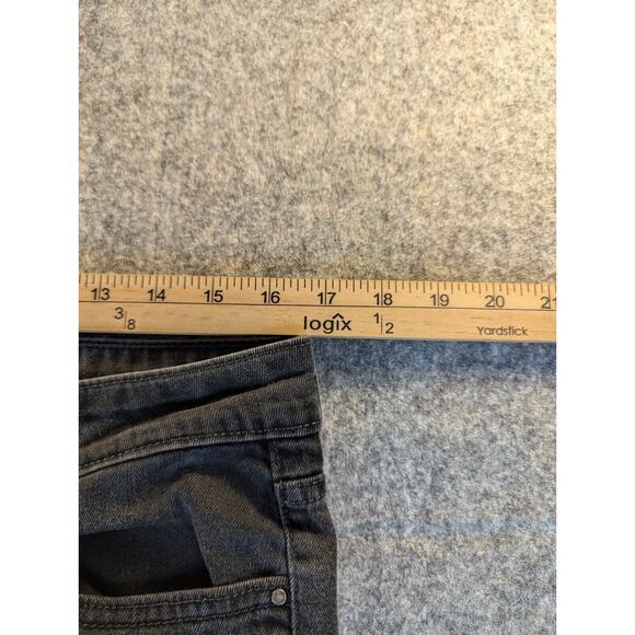 Levi's Jeans 12 Women's Mid-Rise Black Skinny Medium Wash Cotton 2 Buttons - Picture 3 of 15